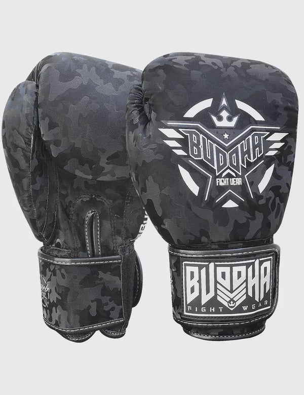 Guantes Buddha Army Negros - Buddha Fight Wear