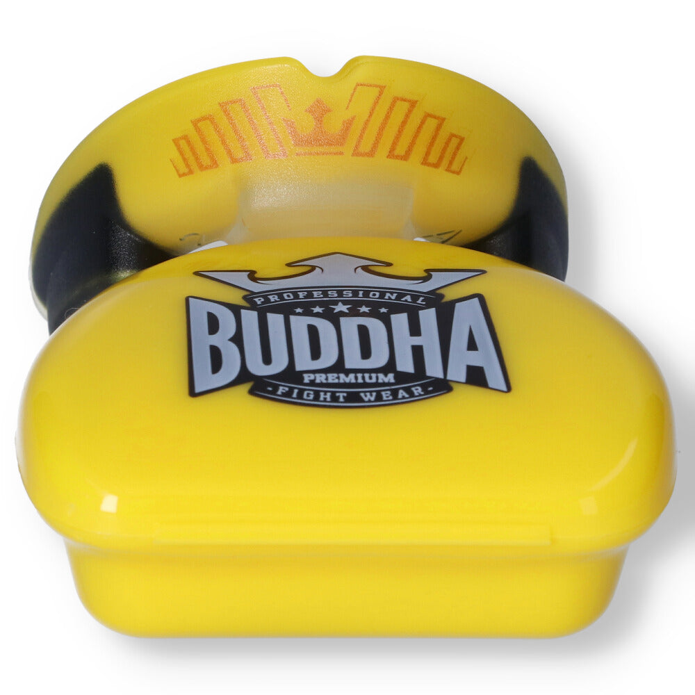 Protector Bucal de Boxeo Premium Buddha Amarillo - Buddha Fight Wear