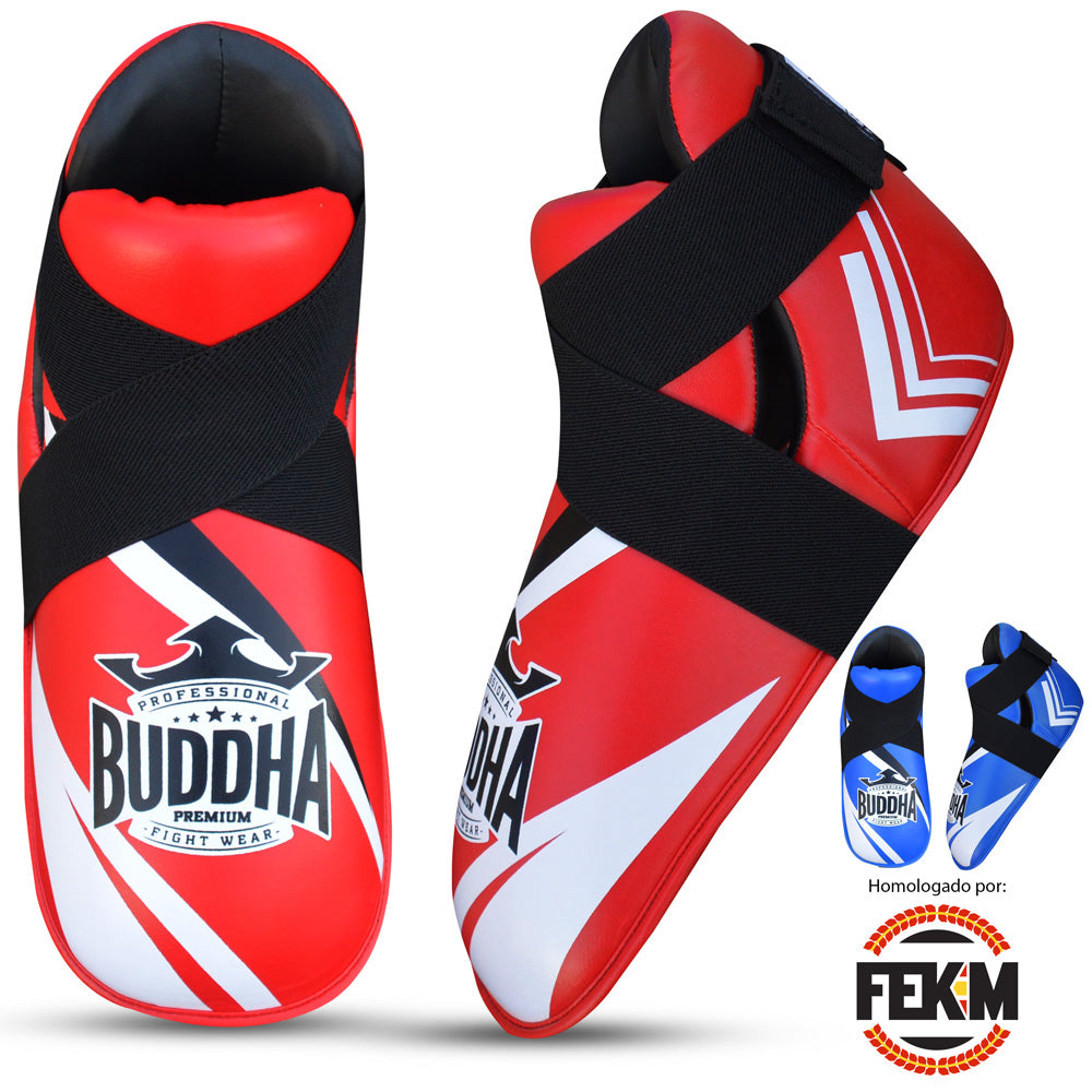Botínes Buddha de Competición Fighter Rojo - Buddha Fight Wear
