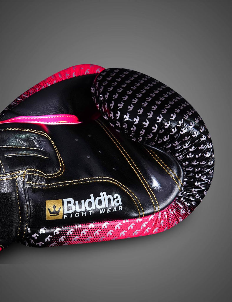 Guantes de Boxeo Titanium Rosas - Buddha Fight Wear