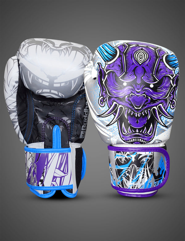 Guantes de Boxeo Luzbel White - Buddha Fight Wear