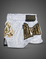 Pantalon blanc Muay Thai Kanok