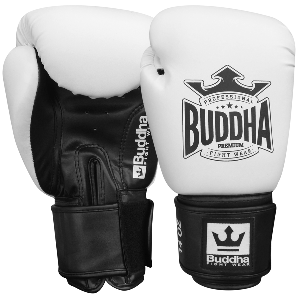 Guantes de Boxeo Muay Thai Kick Boxing Legend Negros Piel – Buddha Fight  Wear