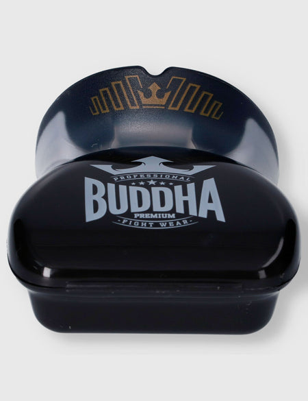 Box-Mundschutz Premium Buddha Schwarz