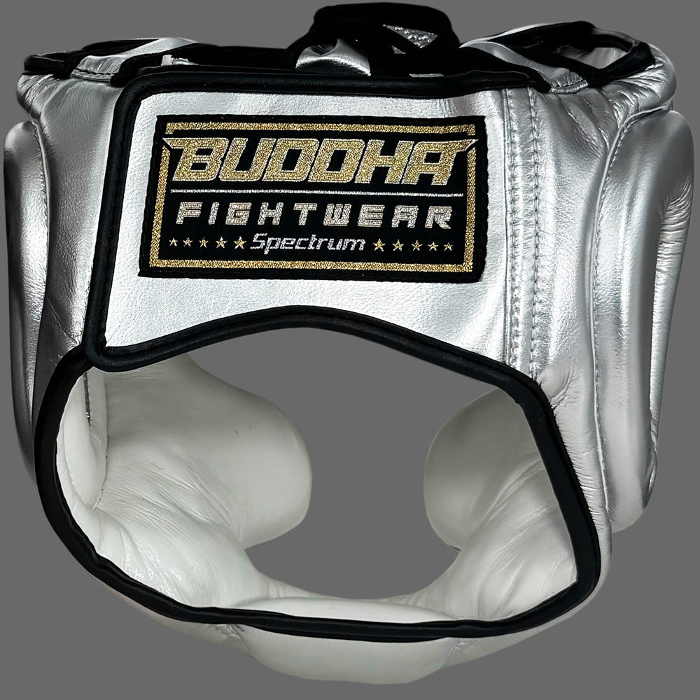 Casco Spectrum Metalic Thailand Plateado - Buddha Fight Wear