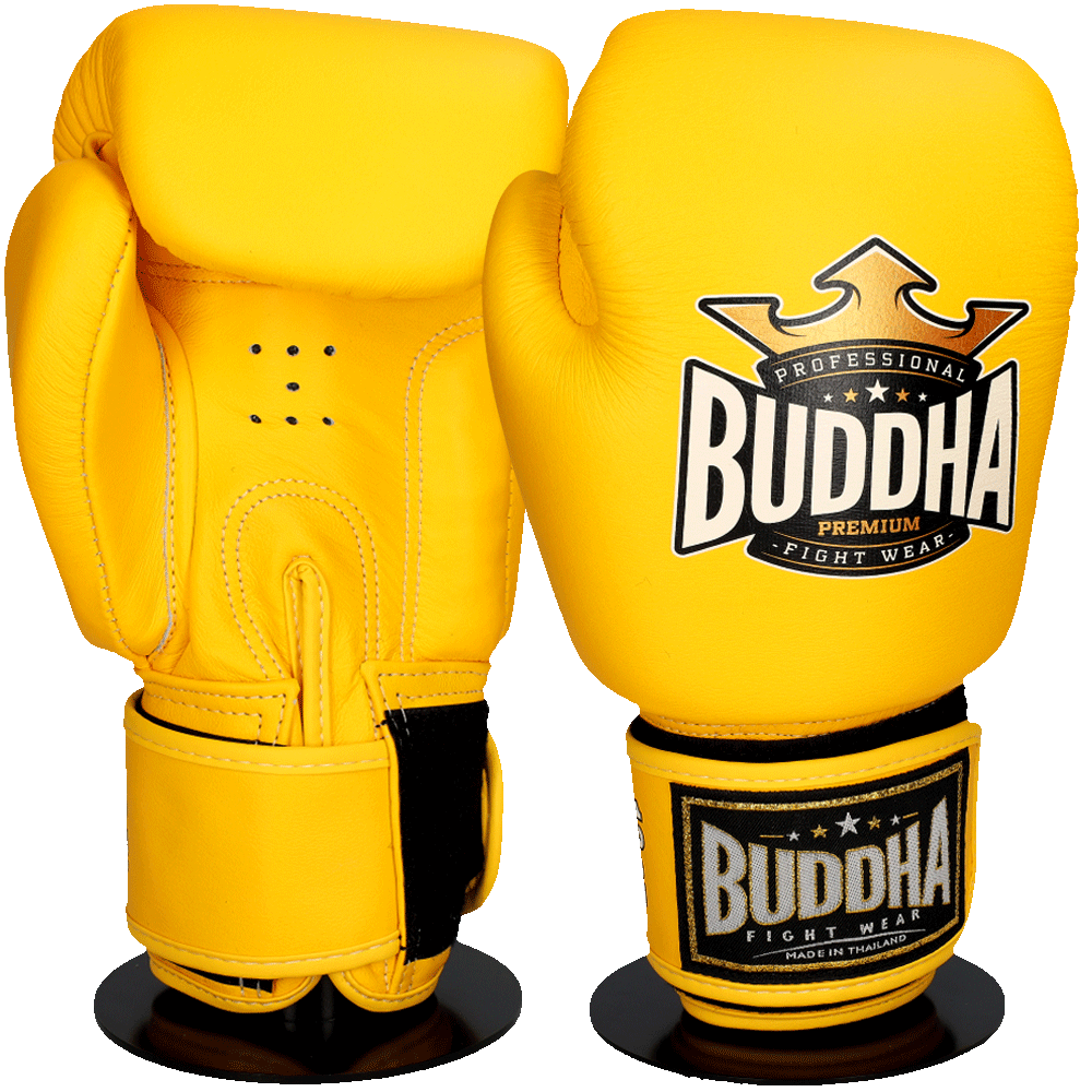 Buddha Guantes Boxeo Pro Gel Bronze