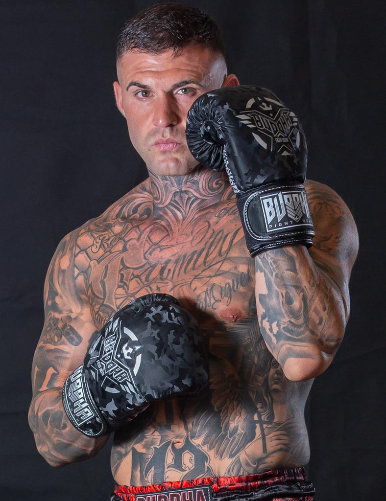 Guantes Buddha Army Negros - Buddha Fight Wear