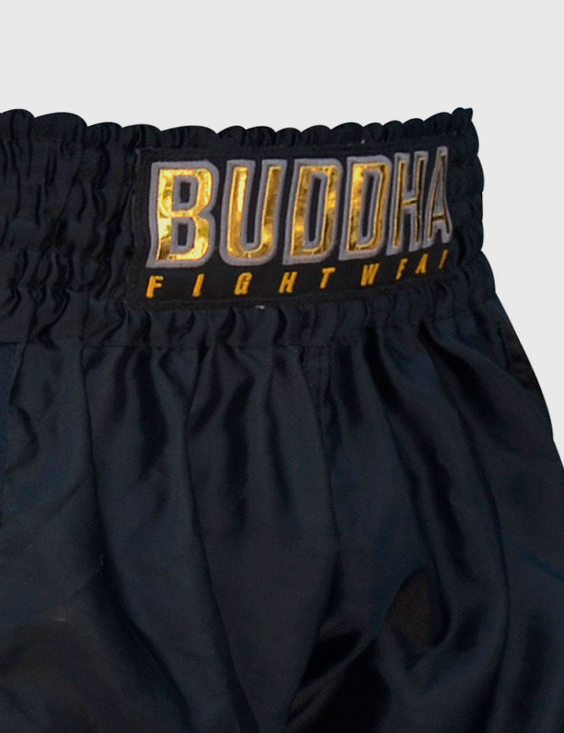 Ben Lee Pantaloncini Da Thaiboxing Da Uomo Goldy, Bianchi
