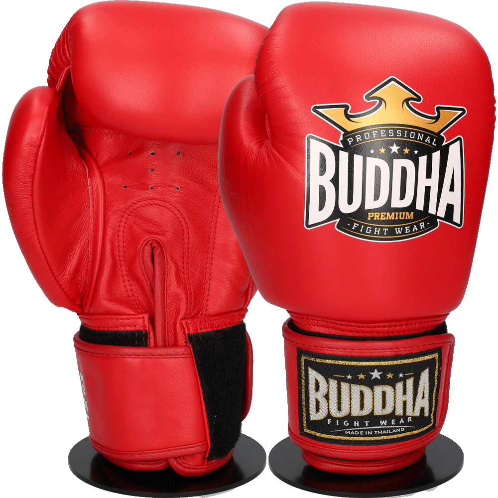 Guantes de Boxeo Muay Thai Kick Boxing Legend Negros Piel – Buddha Fight  Wear