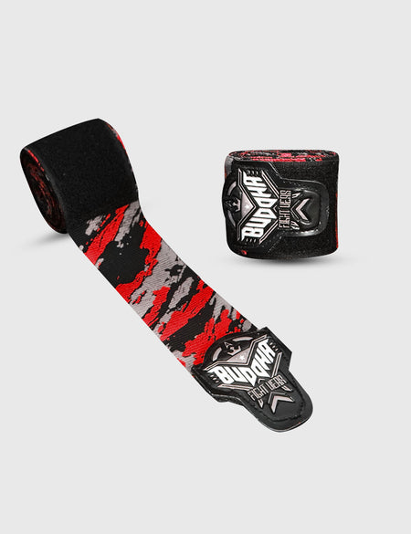 Boxing Bandages Kick Boxing Muay Thai Army Red 4.5 m- Quality & Design