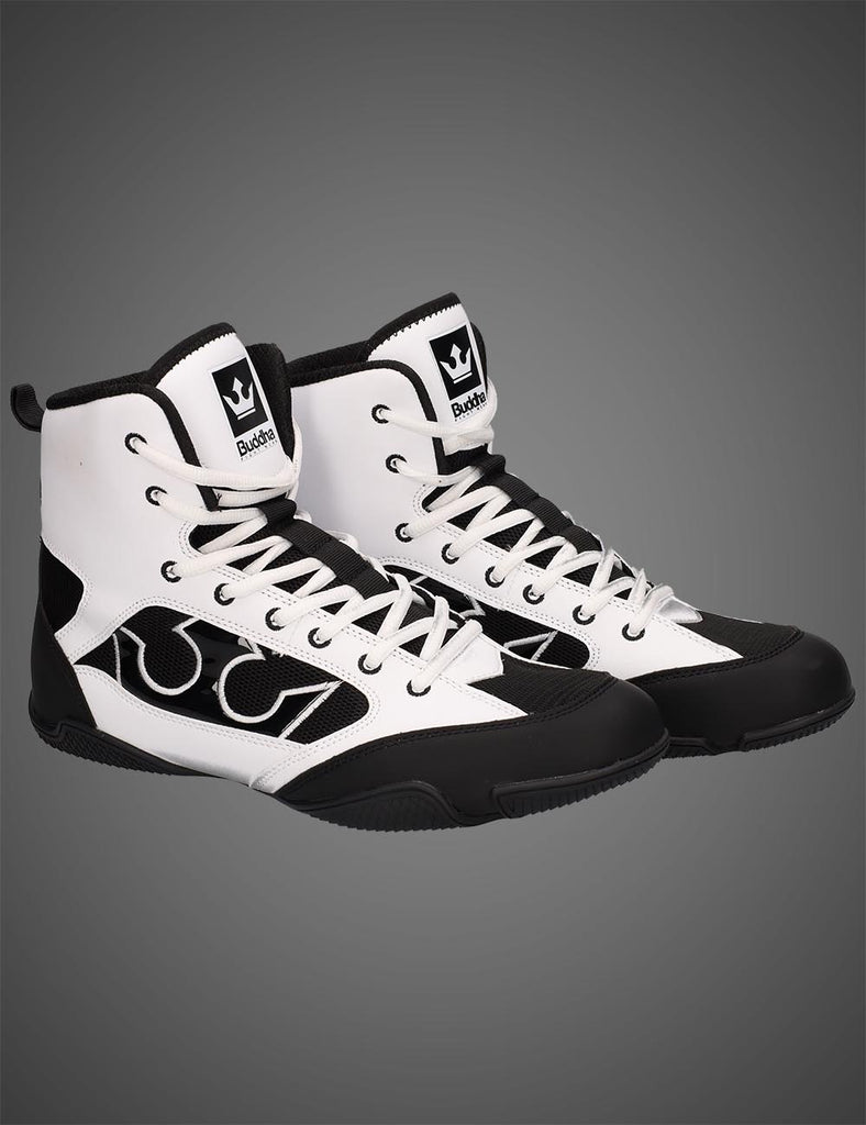 Zapatos de Boxeo Buddha Epic Blancos - Buddha Fight Wear