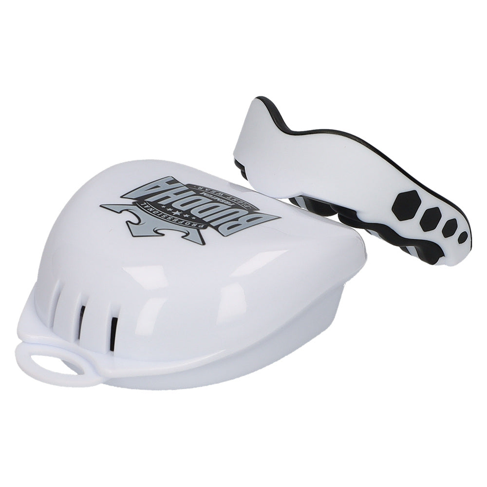 Protector Bucal de Boxeo Buddha Future Blanco/Negro - Buddha Fight Wear