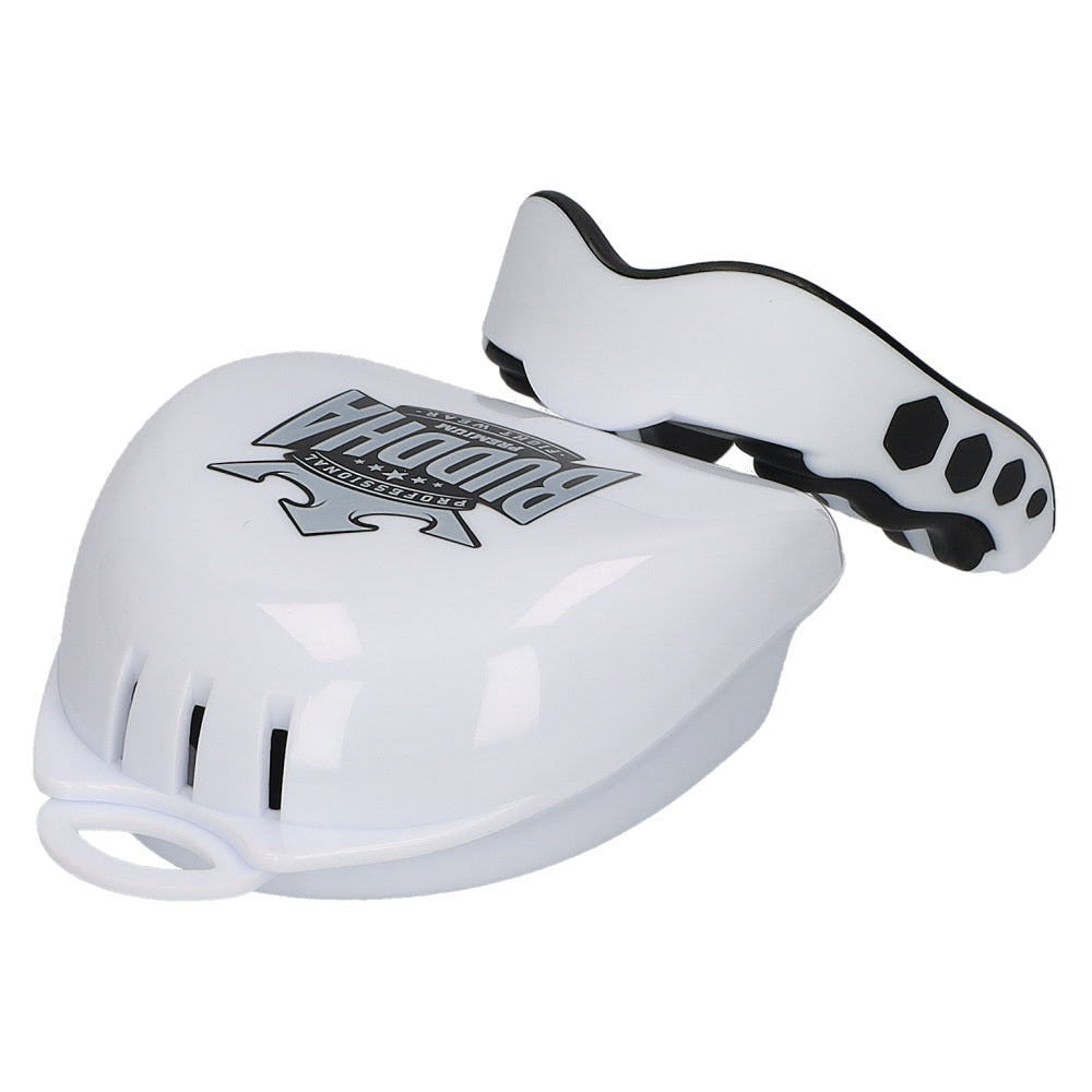 Protector Bucal de Boxeo Buddha Future Blanco/Negro - Buddha Fight Wear