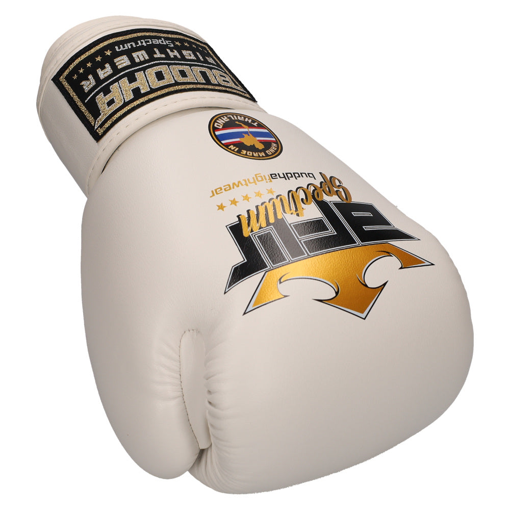 Guantes Spectrum Thailand Blancos - Buddha Fight Wear