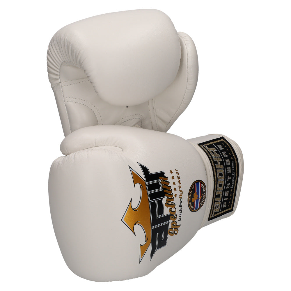 Guantes Spectrum Thailand Blancos - Buddha Fight Wear