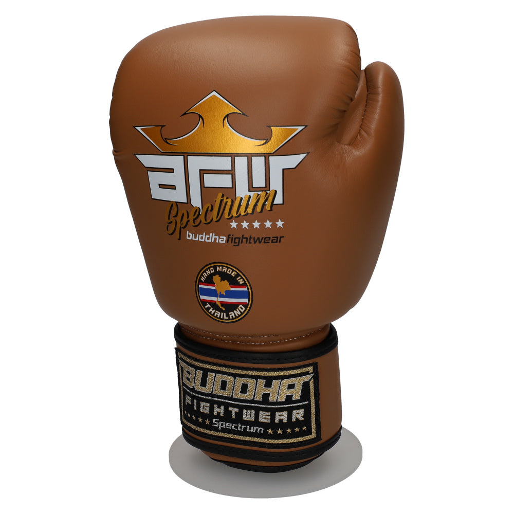 Guantes Spectrum Thailand Tobacco Brown - Buddha Fight Wear