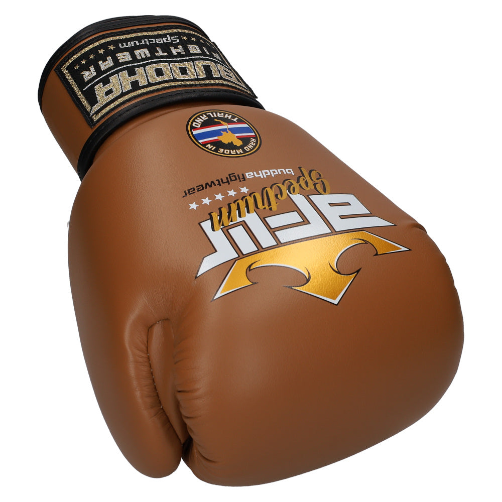 Guantes Spectrum Thailand Tobacco Brown - Buddha Fight Wear
