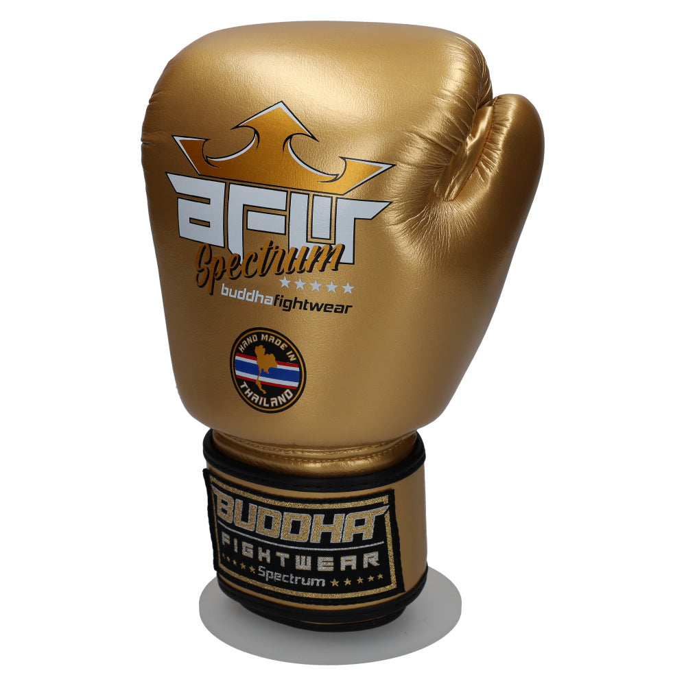 Guantes Spectrum Metalic Thailand Dorados - Buddha Fight Wear