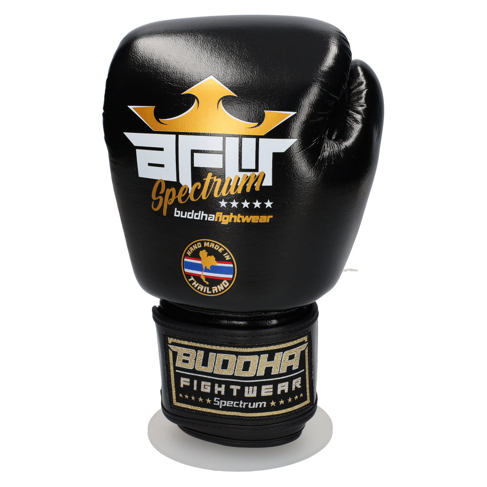 Guantes Spectrum Metalic Thailand Negros - Buddha Fight Wear