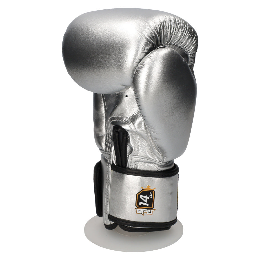 Guantes Spectrum Metalic Thailand Plateados - Buddha Fight Wear