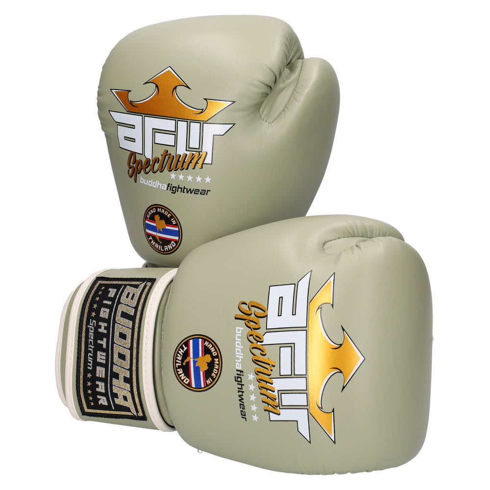 Guantes Spectrum Thailand Tower Gray - Buddha Fight Wear
