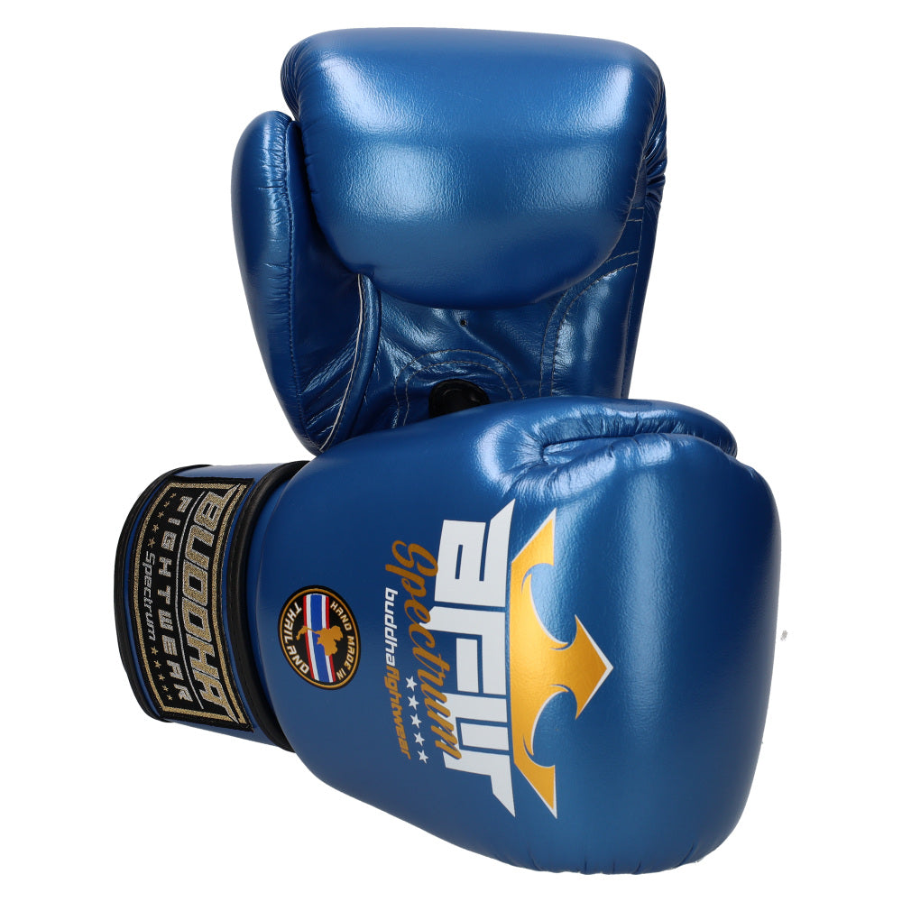 Guantes Spectrum Metalic Thailand Azules - Buddha Fight Wear