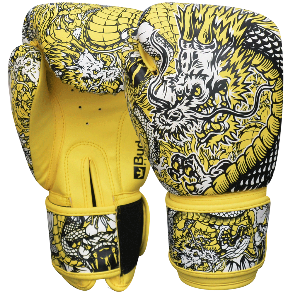 Protège-tibias boxe Thaï enfant Buddha Fight Wear Epic - Fitness