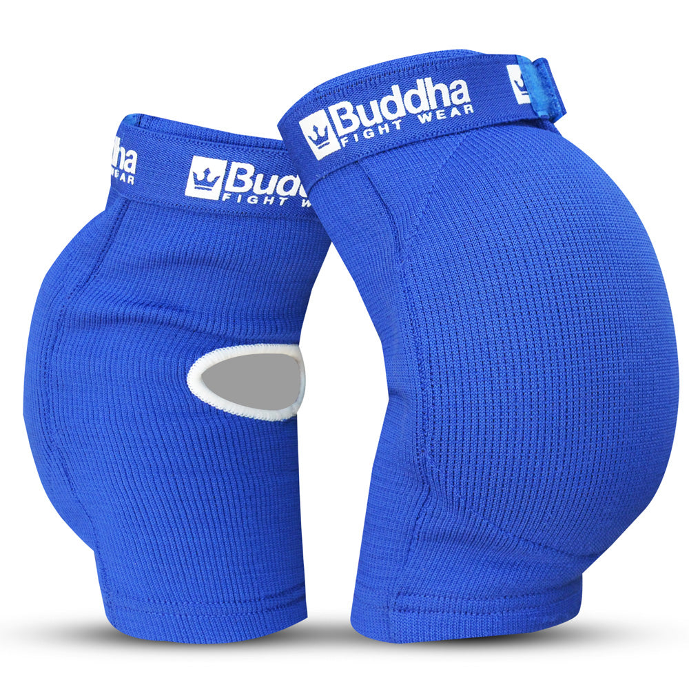 Coderas de Muay Thai Kick Boxing K1 Azules - Buddha Fight Wear