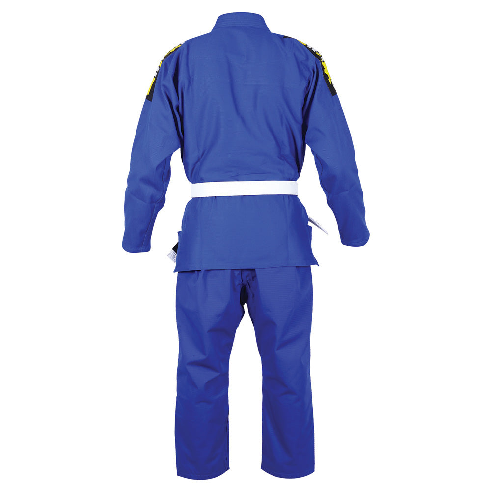 Gi Jiujitsu Buddha Infinity Azul Royal + Cinturón Blanco - Buddha Fight Wear