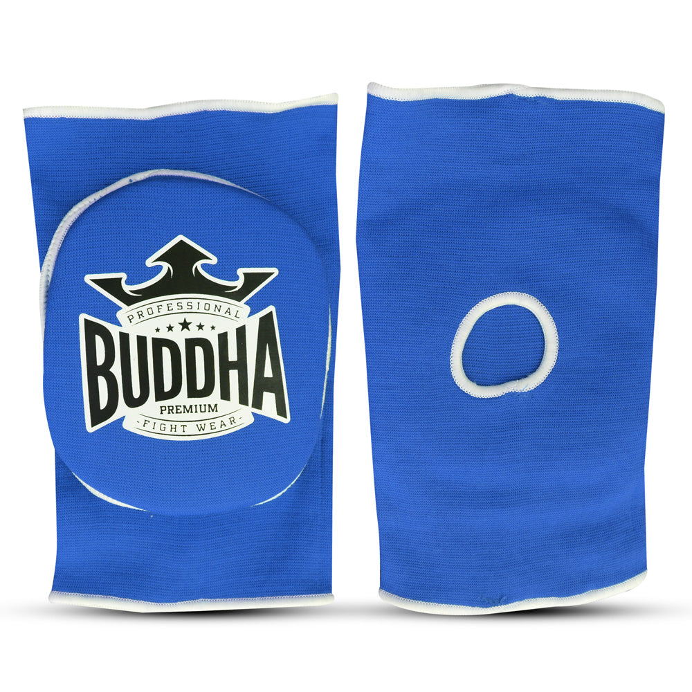 Rodilleras de Muay Thai Kick Boxing K1 Azules - Buddha Fight Wear