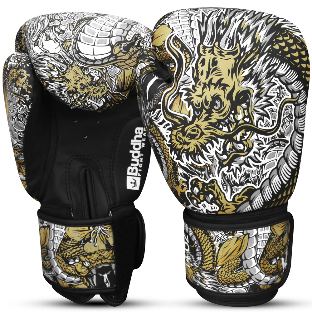 Guanti Da Allenamento Buddha Fight Wear 12 Once - Per Boxe, Muay Thai, MMA - Foto 1