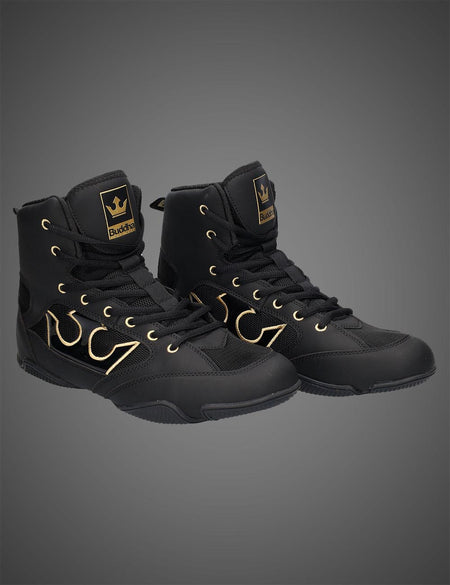 Scarpe da boxe Buddha Epic nero opaco