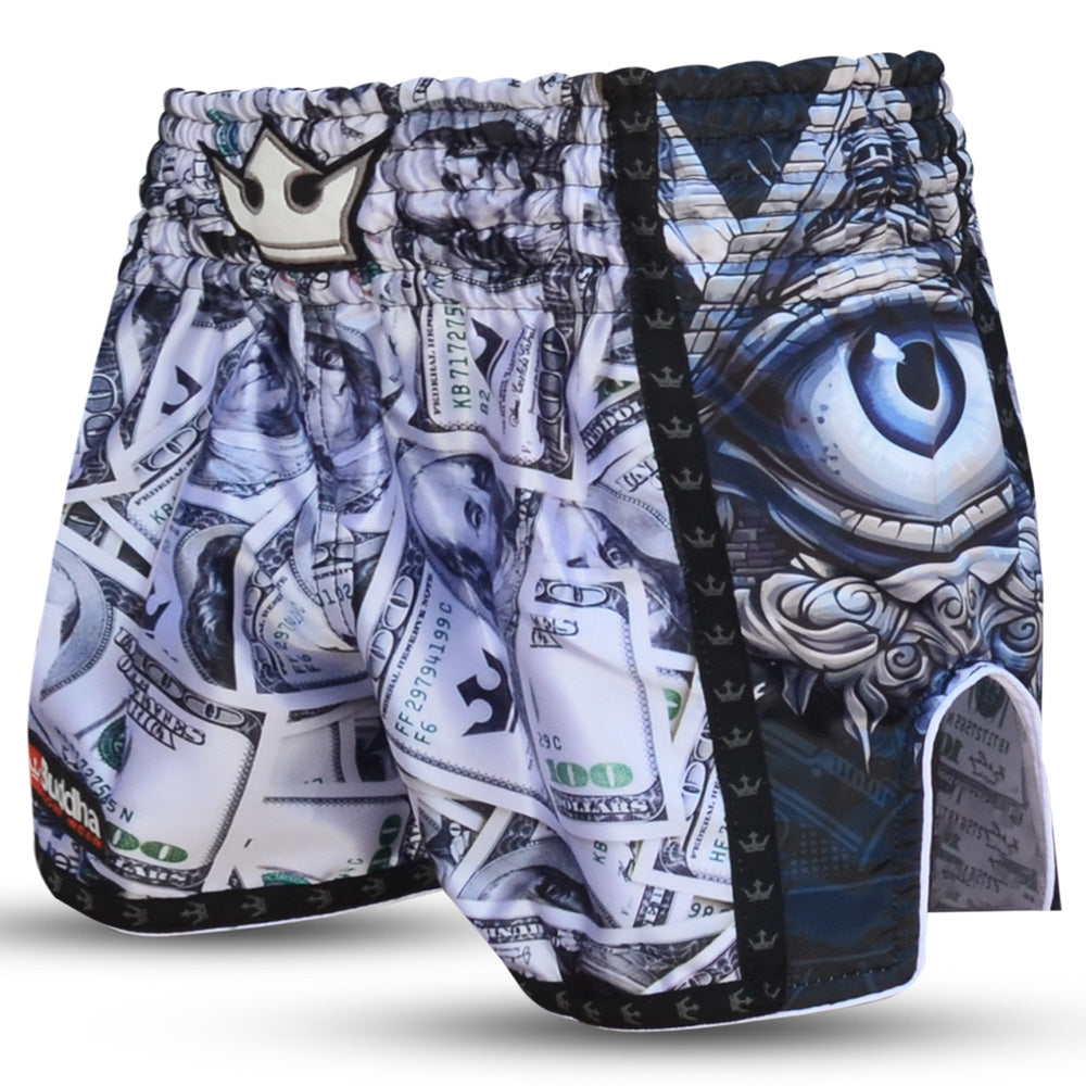Pantalón Muay Thai Kick Boxing Buddha Dollar - Buddha Fight Wear