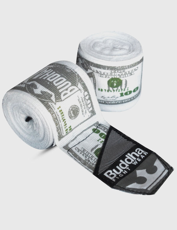 Vendas de Boxeo Semi Elásticas Buddha Dollar - Buddha Fight Wear