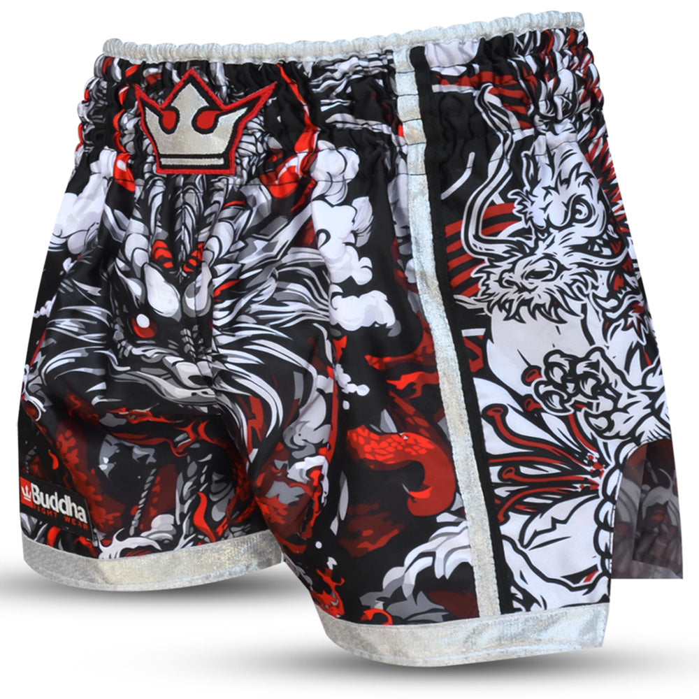 Pantalón Muay Thai Kick Boxing Buddha Dragon - Buddha Fight Wear