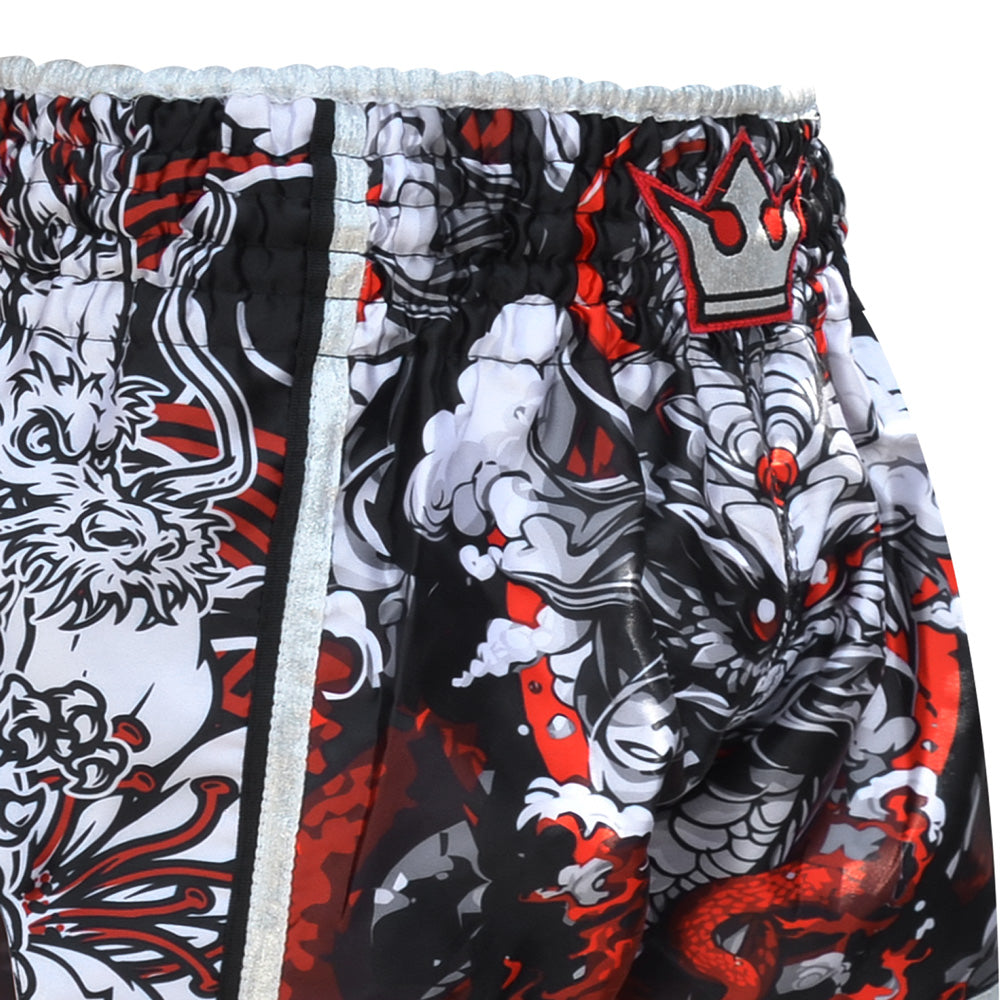 Pantalón Muay Thai Kick Boxing Buddha Dragon - Buddha Fight Wear