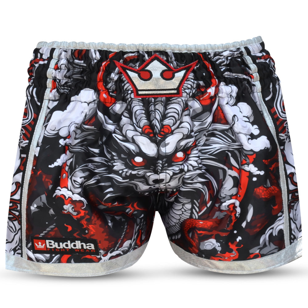 Pantalón Muay Thai Kick Boxing Buddha Dragon - Buddha Fight Wear