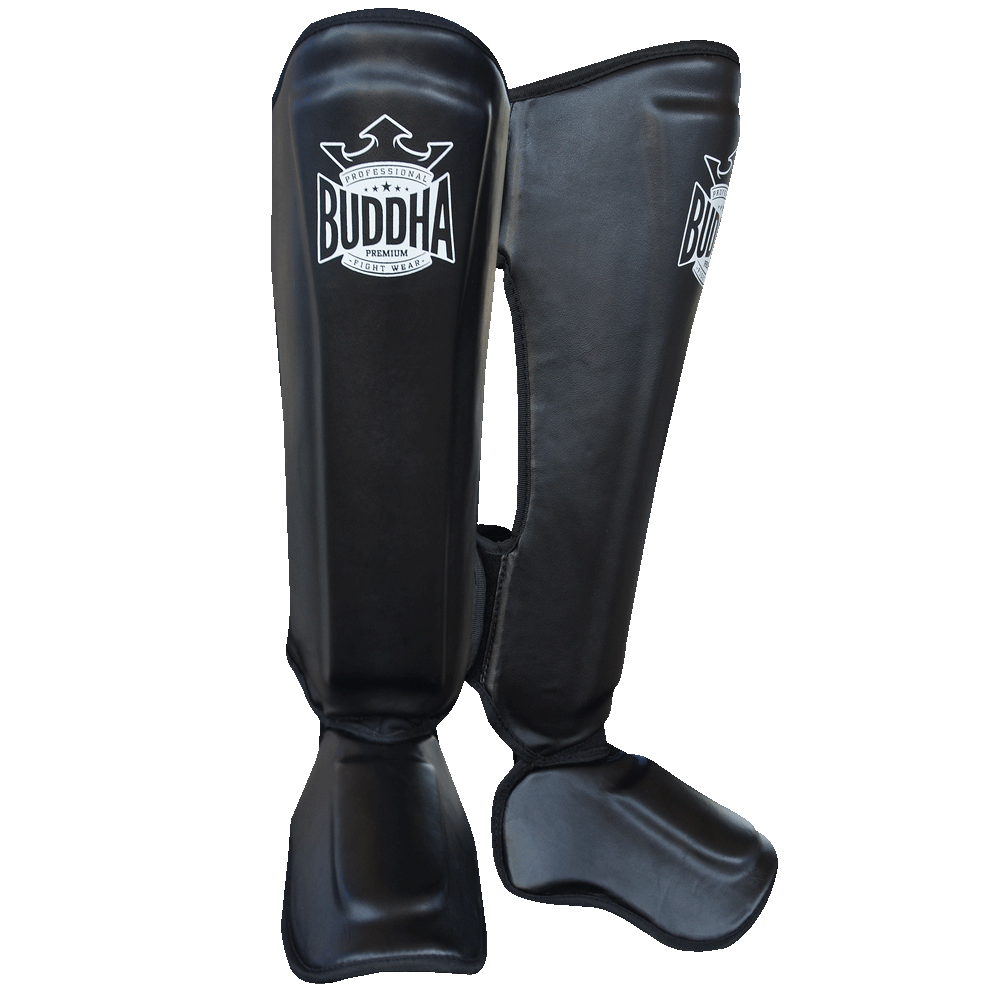 Champs MMA Espinilleras de artes marciales – Protectores de piernas Muay  Thai acolchados y ajustables con protección en el empeine para  entrenamiento