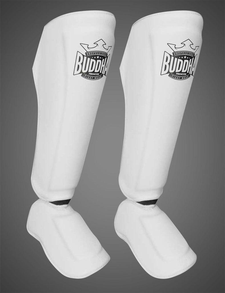 Espinilleras Epic Blancas - Buddha Fight Wear