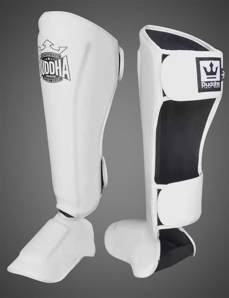 Espinilleras Epic Blancas - Buddha Fight Wear
