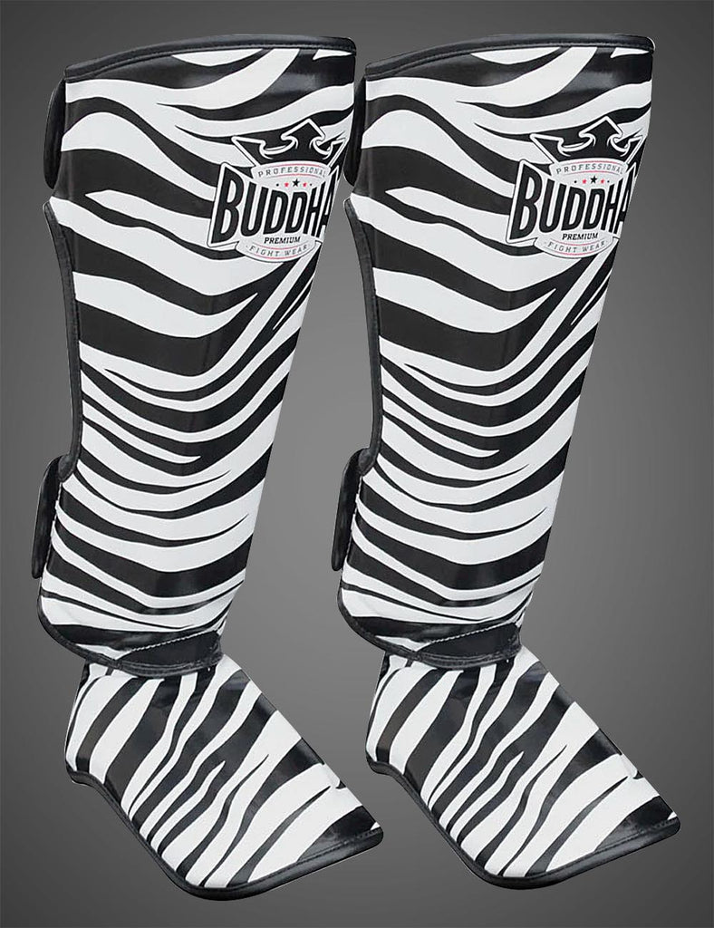 Espinilleras Zebra - Buddha Fight Wear