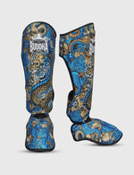 Caneleiras Blue Dragon Muay Thai Kick Boxing 
