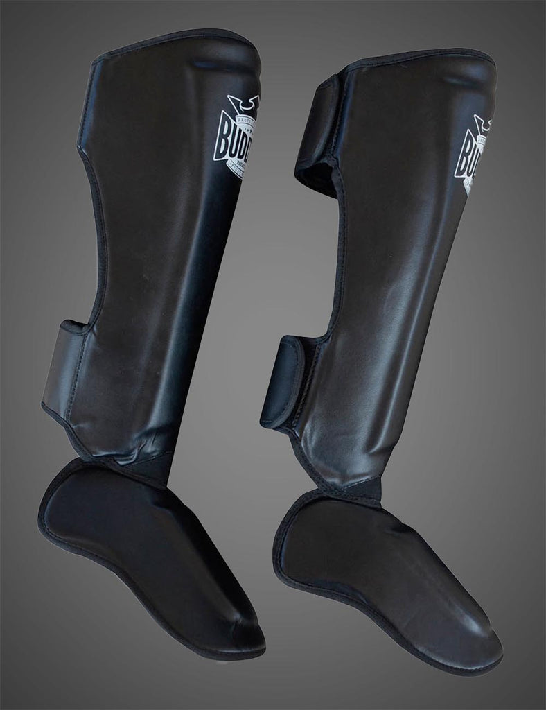 Espinilleras Epic Negras - Buddha Fight Wear