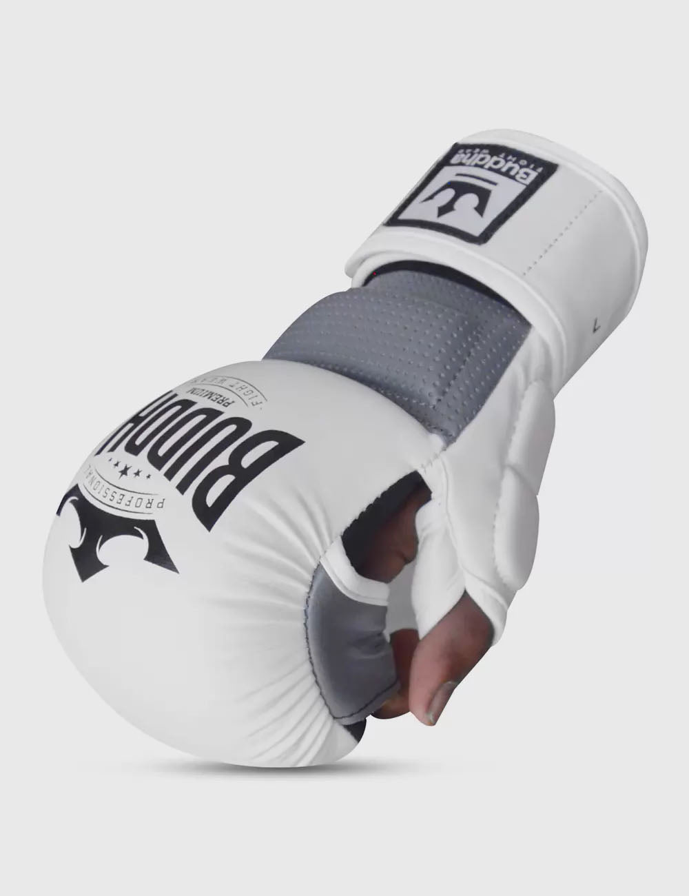 Epic MMA Buddha Gloves Amateur Competition White Buddha Fight Wear