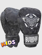 Guantes Infantiles Buddha Army Negros