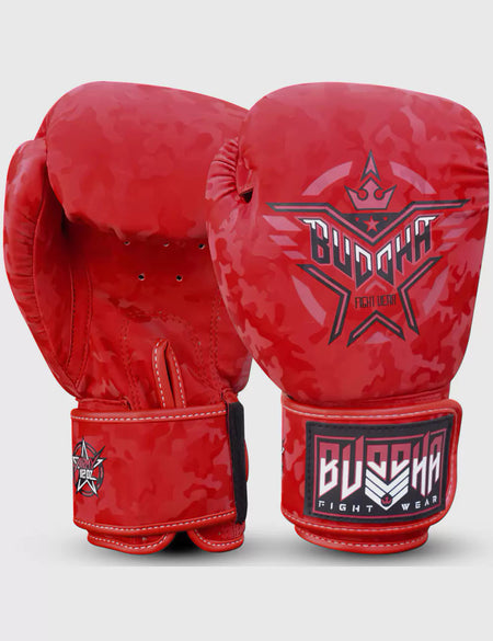 Boxen Muay Thai Kick Boxen Armee Rot Handschuhe