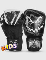 Gants pour enfants Buddha Creepy Vert Jaune Blanc