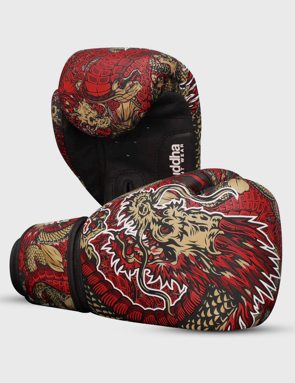 red dragon handschuhe Boxen Muay Thai Kick Boxhandschuhe Fantasy Dragon Rot