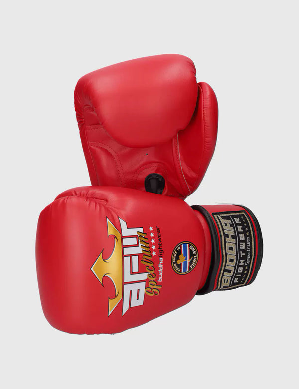 Guantes Spectrum Thailand Blood Red - Buddha Fight Wear
