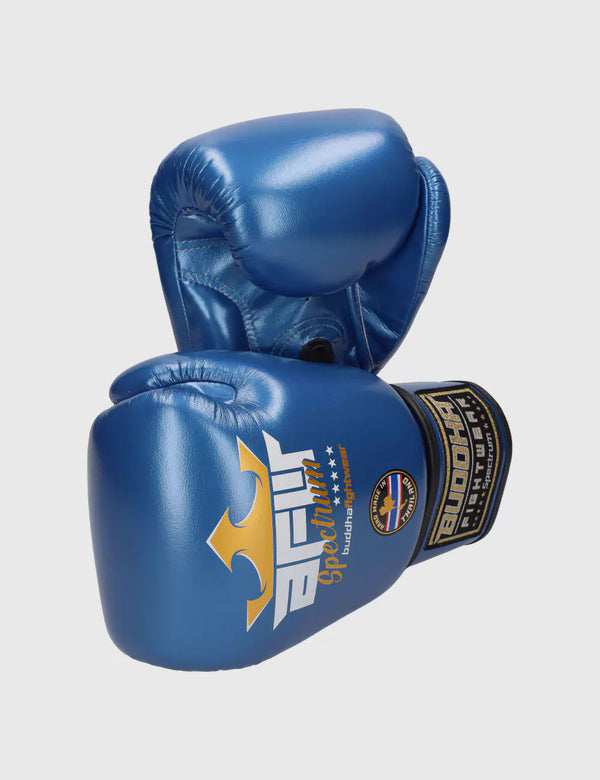 Guantes Spectrum Metalic Thailand Azules - Buddha Fight Wear
